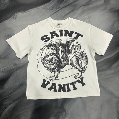 Saint Vanity White/Black Griffin Tee (S)
