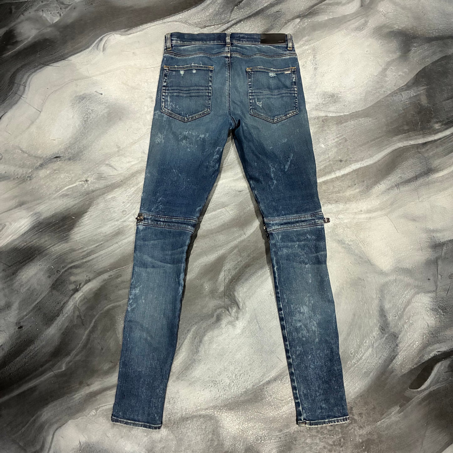 Amiri Dark Blue Plain MX2 Jean (32)