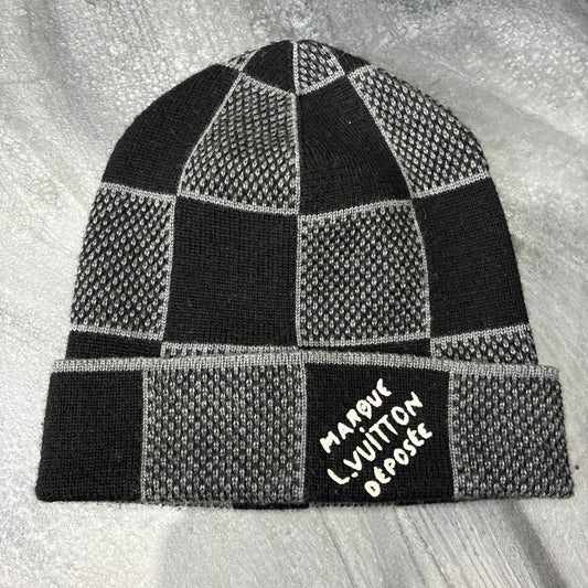 Louis V. Damier Heritage Beanie