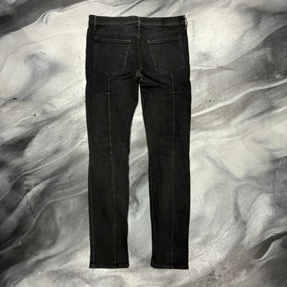 RTA Faded Black Plain Jean (34)