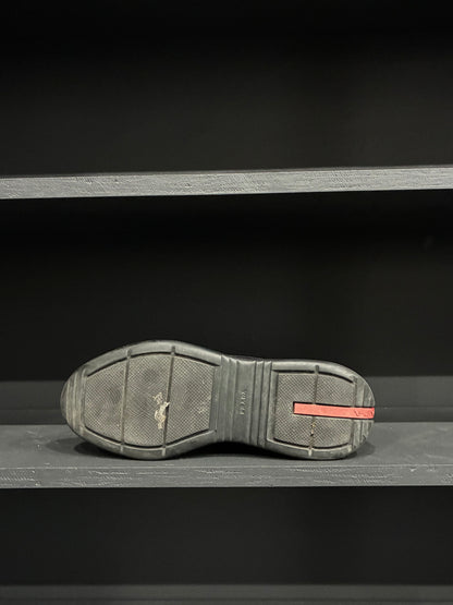 Prada Black/Black Cup Sneaker (10)