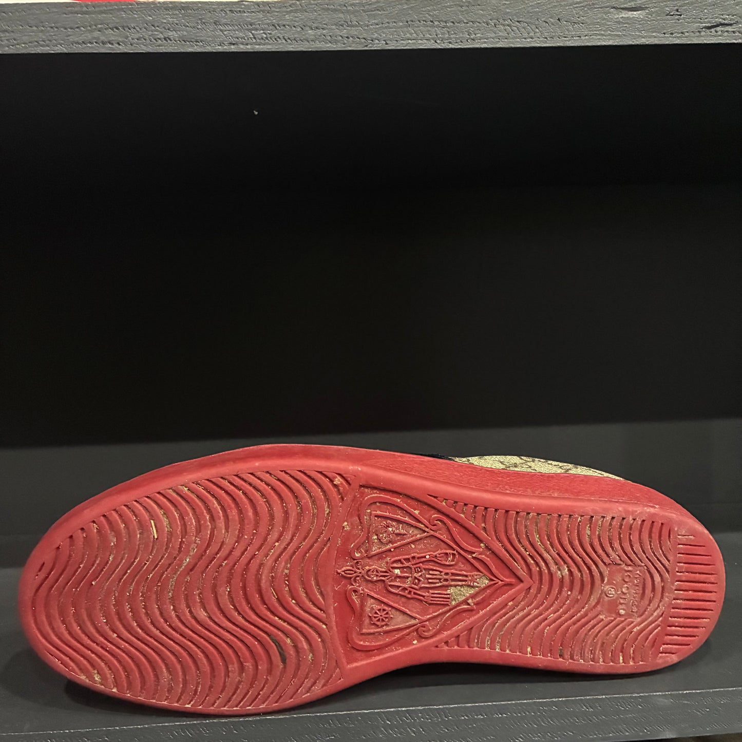 Gucci Ace GG Supreme Sneakers (9.5)