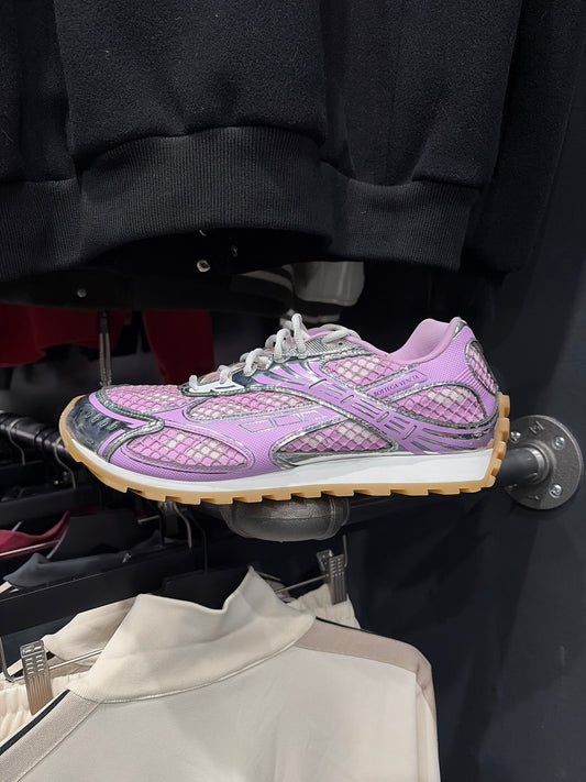 Bottega Pink/Silver Orbit Sneaker (46)
