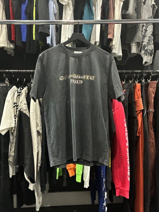 Off-White Digit Bacchus logo-print T-shirt (L)