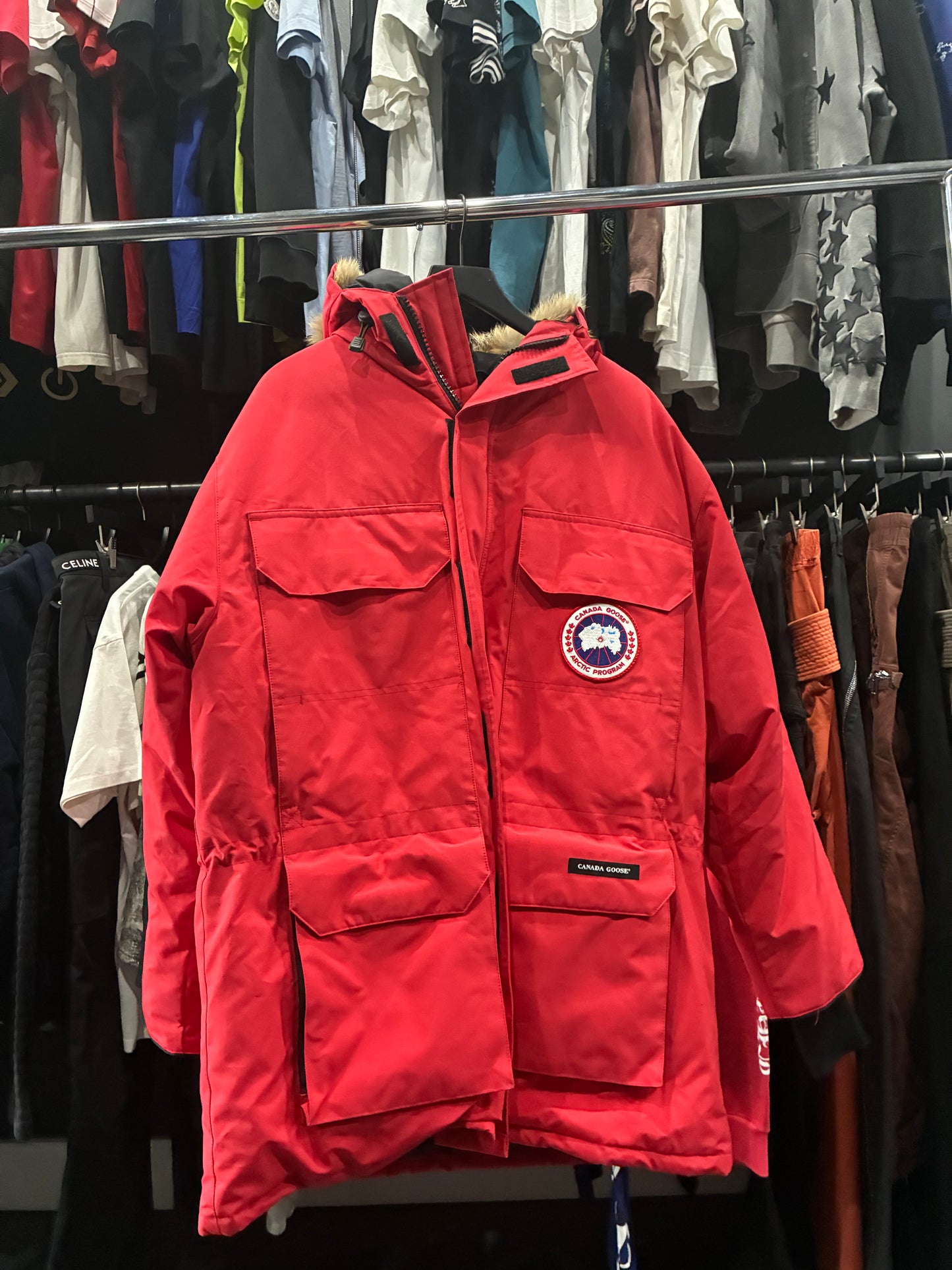 Canada Goose Expedition Parka Red (XL)