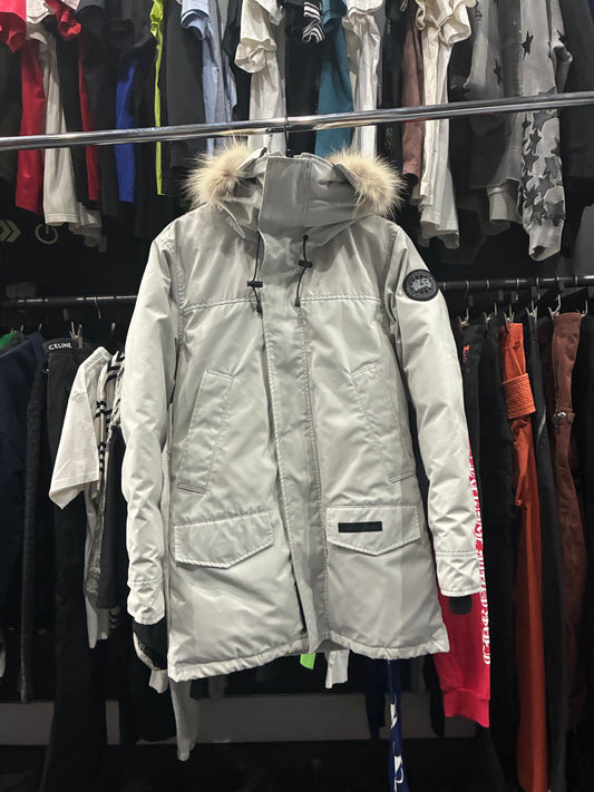 Canada Goose Langford Parka White/Grey (M)