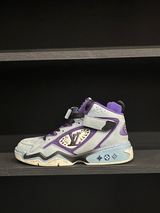 LOUIS VUITTON Trainer 2 Sneakers 'Blue' (8)